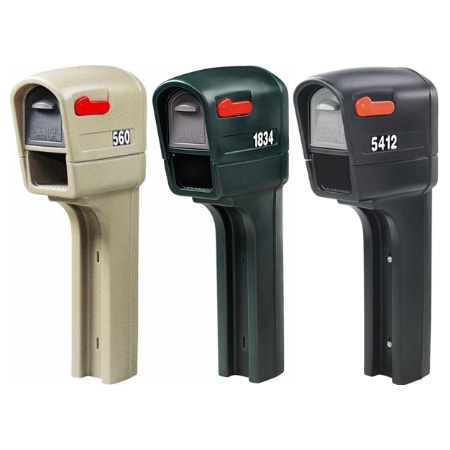 Step 2 MAILMASTER PLUS BLACK MAILBOX 541200